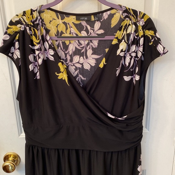 Sleeveless Wrap Front Dress - Picture 2 of 3